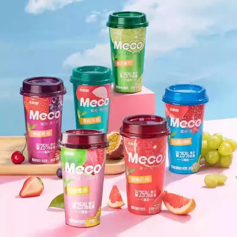 XIANG PIAO PIAO MECO Fruit Tea - 香飘飘蜜谷果汁茶 400ml - Image 2